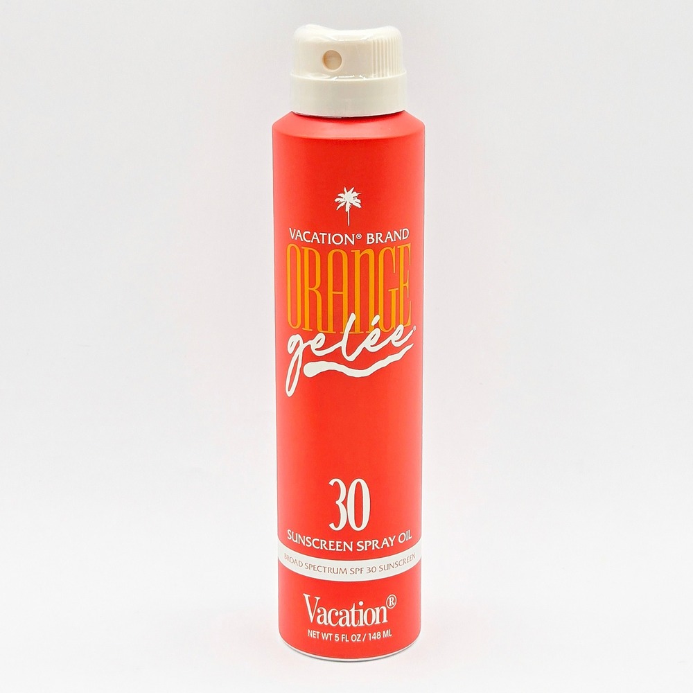 Vacation‎ Orange Gelee Sunscreen Spray Oil SPF 30 - 5 oz Vegan NEW